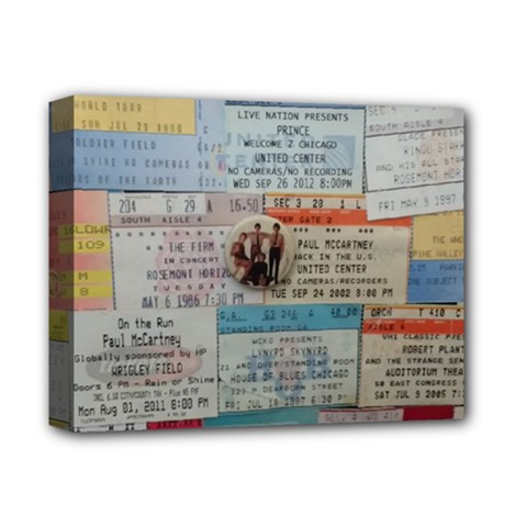 Concert Memorabilia  Deluxe Canvas 14  X 11  (stretched) by StarvingArtisan