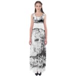 Dog Animal Domestic Animal Doggie Empire Waist Maxi Dress