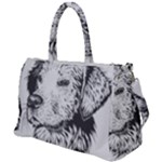 Dog Animal Domestic Animal Doggie Duffel Travel Bag