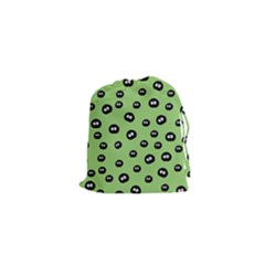 Totoro - Soot Sprites Pattern Drawstring Pouch (xs) by Valentinaart