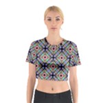 Pattern Wallpaper Background Cotton Crop Top