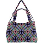 Pattern Wallpaper Background Double Compartment Shoulder Bag