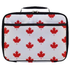 Maple Leaf Canada Emblem Country Full Print Lunch Bag by Mariart