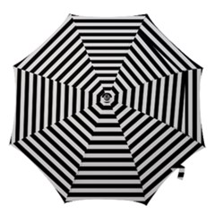 Black Stripes Hook Handle Umbrellas (medium) by snowwhitegirl