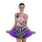 Pineapple Purple Mini Skirt