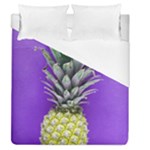 Pineapple Purple Duvet Cover (Queen Size)