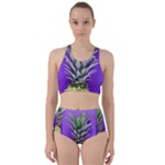 Pineapple Purple Racer Back Bikini Set