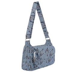 Skeleton Blue Background Post Office Delivery Bag by snowwhitegirl