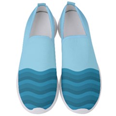 Making Waves Men s Slip On Sneakers by WensdaiAmbrose