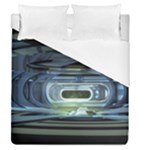 Spaceship Interior Stage Design Duvet Cover (Queen Size)