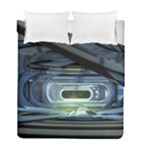 Spaceship Interior Stage Design Duvet Cover Double Side (Full/ Double Size)