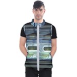 Spaceship Interior Stage Design Men s Puffer Vest