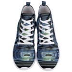 Spaceship Interior Stage Design Men s Lightweight High Top Sneakers