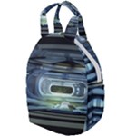 Spaceship Interior Stage Design Travel Backpacks