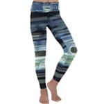 Spaceship Interior Stage Design Kids  Lightweight Velour Classic Yoga Leggings