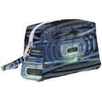 Spaceship Interior Stage Design Wristlet Pouch Bag (Large)