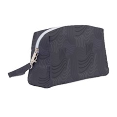 Gray Swirl Wristlet Pouch Bag (medium) by modernwhimsy