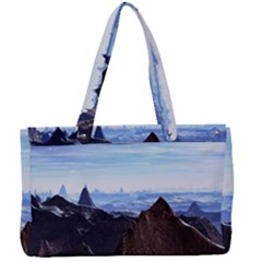 Planet Discover Fantasy World Canvas Work Bag by Pakrebo