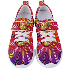 Boho Hippie Bus Women s Velcro Strap Shoes by lucia