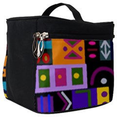 Abstract A Colorful Modern Illustration Make Up Travel Bag (big) by Sudhe