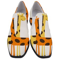 Giraffe Africa Safari Wildlife Slip On Heel Loafers by Sudhe