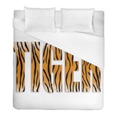 Tiger Bstract Animal Art Pattern Skin Duvet Cover (full/ Double Size) by Sudhe