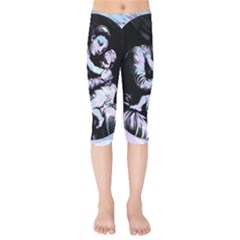 Mother Mary Kids  Capri Leggings  by snowwhitegirl