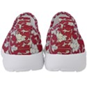 Floral Pattern Background Kids  Slip On Sneakers View4