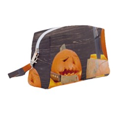 Old Crumpled Pumpkin Wristlet Pouch Bag (medium) by rsooll