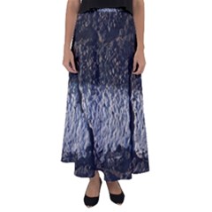 Asphalt Road  Flared Maxi Skirt by rsooll