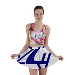 Sukhoi Aircraft Logo Mini Skirt by Sudhe