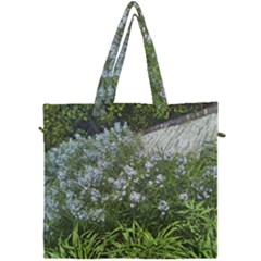 Lurie Garden Amsonia Canvas Travel Bag by Riverwoman