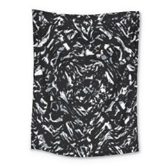 Dark Abstract Print Medium Tapestry by dflcprintsclothing