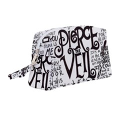 Pierce The Veil Music Band Group Fabric Art Cloth Poster Wristlet Pouch Bag (medium) by Sudhe