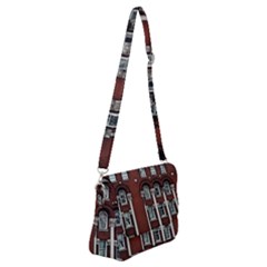Great Southern Hotel Shoulder Bag With Back Zipper by Riverwoman
