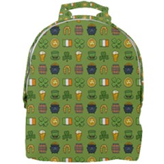 St Patricks Day Pattern Mini Full Print Backpack by Valentinaart