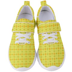 Traditional Patterns Chrysanthemum Women s Velcro Strap Shoes by Pakrebo