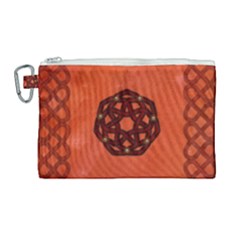 Elegant Decorative Celtic, Knot Canvas Cosmetic Bag (large) by FantasyWorld7