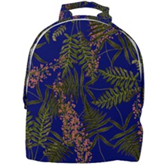 Fern Blue Mini Full Print Backpack by snowwhitegirl