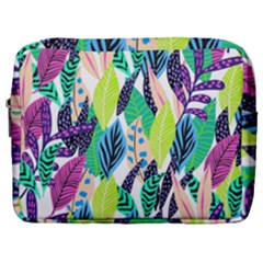 Leaves Drawing Pattern Nature Make Up Pouch (large)