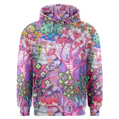 Trippy Forest Full Version Men s Overhead Hoodie by okhismakingart