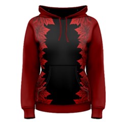 Canada Maple Leaf  Women s Pullover Hoodie