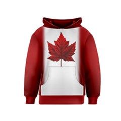 Canada Flag  Kids  Pullover Hoodie by CanadaSouvenirs
