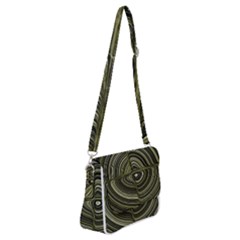 Electric Field Art Xxxii Shoulder Bag With Back Zipper by okhismakingart