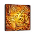 Electric Field Art LI Mini Canvas 6  x 6  (Stretched)