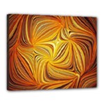 Electric Field Art LI Canvas 20  x 16  (Stretched)