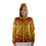 Electric Field Art LI Women s Hooded Windbreaker