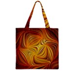 Electric Field Art LI Zipper Grocery Tote Bag