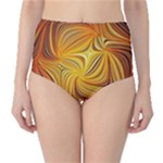 Electric Field Art LI Classic High-Waist Bikini Bottoms