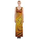 Electric Field Art LI Maxi Thigh Split Dress